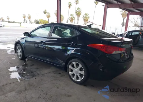 2012 Hyundai Elantra Limited (Ulsan Plant) z USA, uszkodzony, nr VIN KMHDH4AE7CU213824